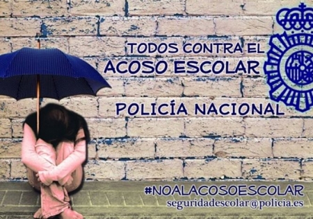Campaña de la Policia Nacional contra el acosos escolar 