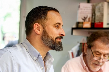 Santiago Abascal, Presidente de Voz (RICARDO RUBIO / EUROPA PRESS)