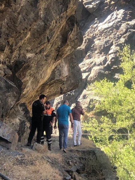 Lugar donde se produjo el fatal accidente (AYTO. ÓRGIVA) 