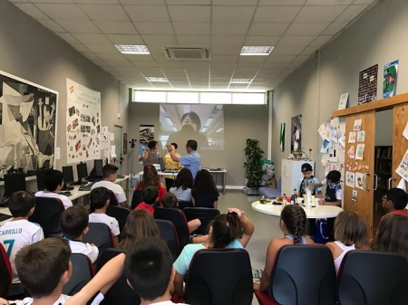 I Jornadas de Hermanamiento entre jóvenes de Montefrío y de su hermana japonesa, Yasuda, celebradas el año pasado (AYTO. MONTEFRIO)