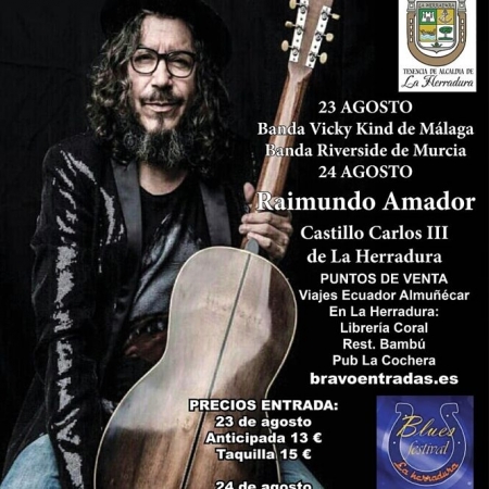 Raimundo Amador actuará en La Herradura (AYTO. ALMUÑÉCAR)