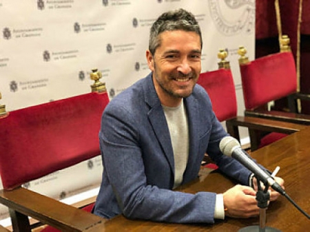 Manuel Olivares, concejal de turismo en el Ayuntamiento de Granada (CS)