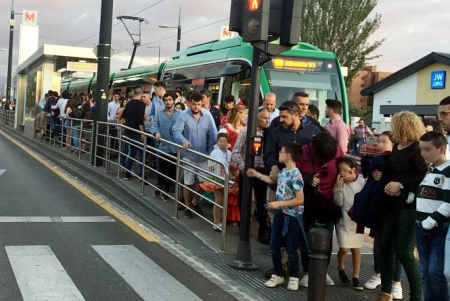 Usuarios que utilizaron el Metro durante el Corpus (JUNTA)