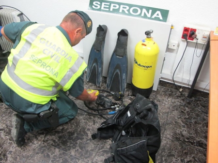 Efectos intervenidos por la Guardia Civil (GUARDIA CIVIL)