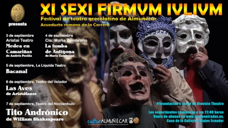 XI Festival de Teatro Grecolatino Sexi, Iulium, Firmum Almuñécar