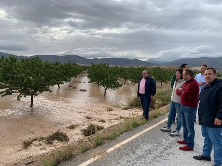 Miembros del PP han examinado los daños del temporal (PP)