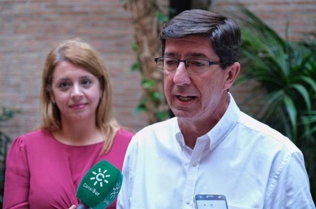 Juan Marín, Consejero de Justicia de la Junta de Andalucia (CIUDADANOS)