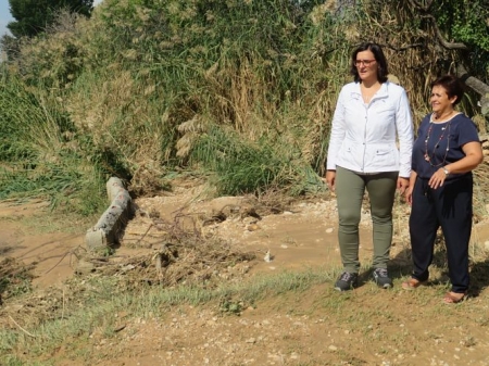 La Delegada de Agricultura Maria José Martín ha visitado Huéscar (AYTO. HUÉSCAR)