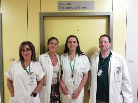 Profesionales de la unidad de Neurofisiología Clínica (JUNTA)