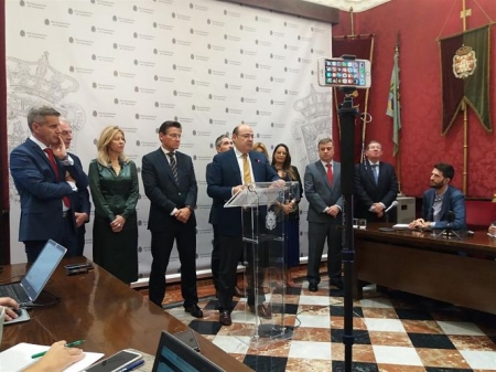 Sebastián Pérez en rueda de prensa (EUROPA PRESS) 