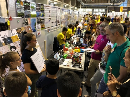 Escolares granadinos en `Concurso en acción` (JUNTA)
