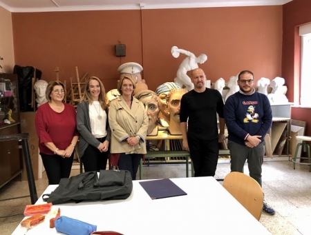 Firma del convenio entre Ayuntamiento de Motril y Escuela de Arte (AYTO. MOTRIL) 