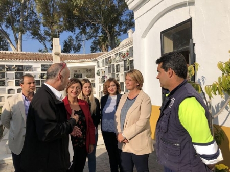 Luisa García Chamorro ha visitado el Cementerio Municipal de Motril (AYTO. MOTRIL) 