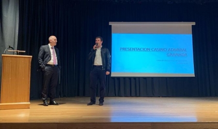 José Morales en la presentación de Casino Admiral (AYTO. MONACHIL) 
