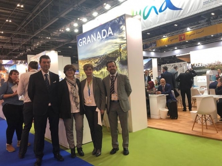 Delegación de Almuñécar en la Feria de turismo de Londrés (AYTO. ALMUÑÉCAR)