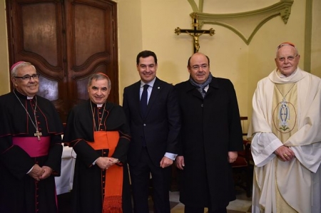 Juanma Moreno e la Catedral de Granada (JUNTA)