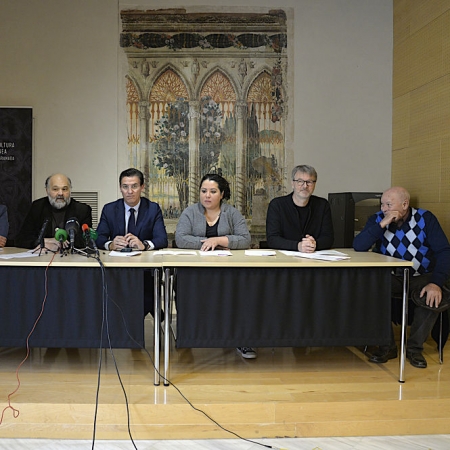 Presentación de la opera `Juana sin miedo` (JAVIER ALGARRA)
