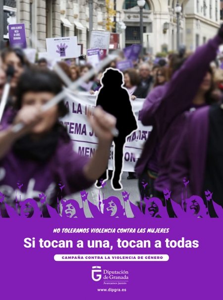 Cartel de Diputación para el 25N (DIPUTACIÓN DE GRANADA)