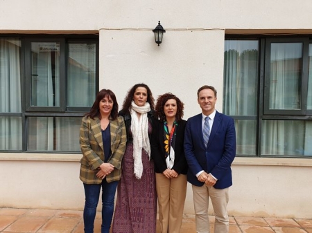 De izquierda a derecha: las diputadas de Bienestar Social de Granada, Sevilla y Huelva y el diputado de Bienestar Social de Cádiz (DIPGRA) 