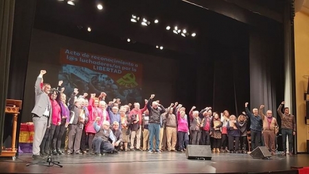 Homenaje del PCE a sus militantes  históricos (PCE GRANADA)