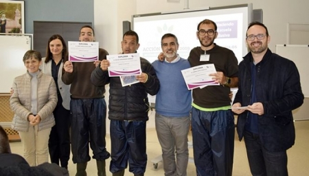 Entrega de diplomas del curso (FUNDACIÓN PURÍSIMA CONCEPCIÓN)