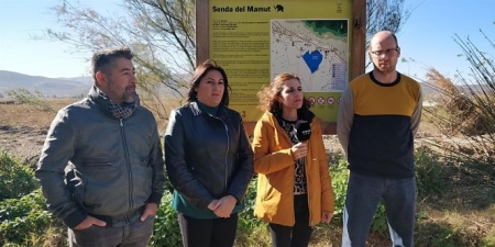 Miembros de Adelante Andalucia en las Lagunas de Padul (ADELANTE)