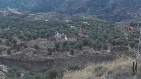 Imagen aérea de la pedanía de Tablete, abandonada desde hace años (AYTO. EL PINAR)
