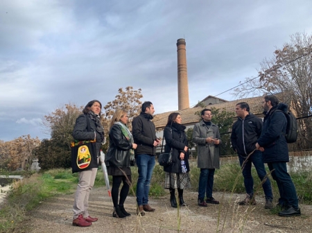 Visita a la azucarera (PSOE)