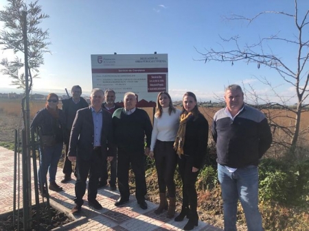 El Diputado de Obras Públicas ha visitado Valderrubio (DIPUTACIÓN)