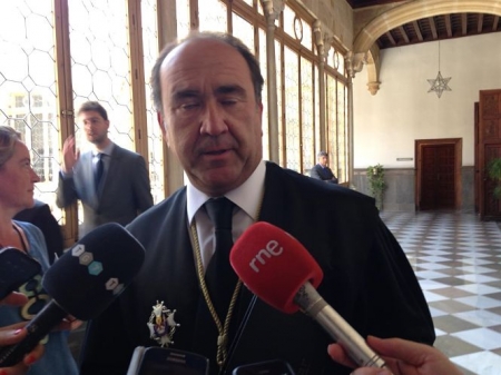 El nuevo presidente de la Audiencia Provincial de Granada, José Luis López Fuentes (EUROPA PRESS) 