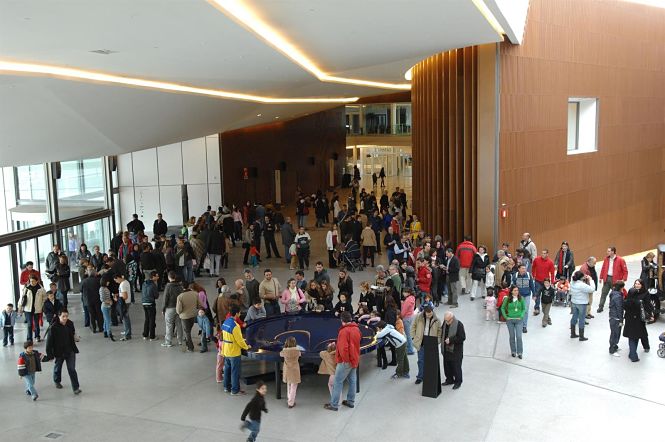 Imagen de la sala de recepción de visitantes del Parque de las Ciencias de Granada (PARQUE DE LAS CIENCIAS) Imagen de la sala de recepción de visitantes del Parque de las Ciencias de Granada (PARQUE DE LAS CIENCIAS)