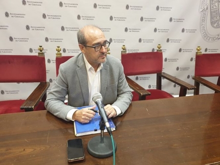 El concejal del PSOE en el Ayuntamiento de Granada José María Corpas (PSOE) 