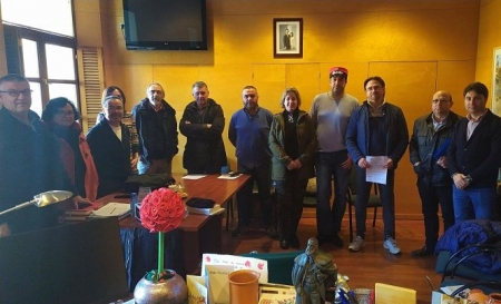 Reunión de la plataforma Comarca de Guadix por el Tren (COMARCA DE GUADIX POR EL Tren) 