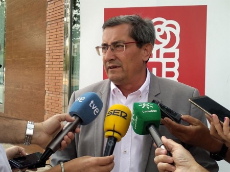 El secretario general del PSOE de Granada, José Entrena (PSOE)
