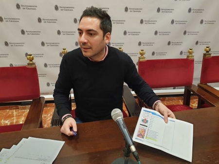 Eduardo Castillo en rueda de prensa (PSOE)