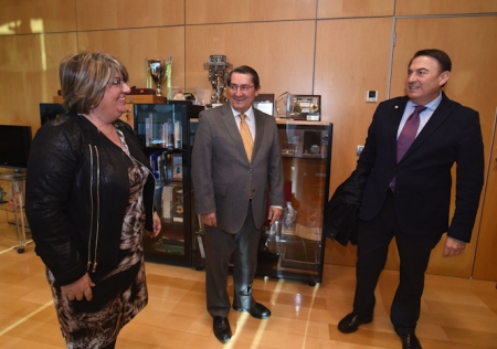 El Presidente de la Cámara de Comercio de Motril ha visitado Diputación (R. MARTÍNEZ / DIPGRA)