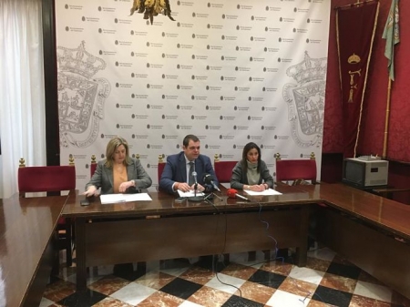 Los concejales de Vox en rueda de prensa (VOX) 