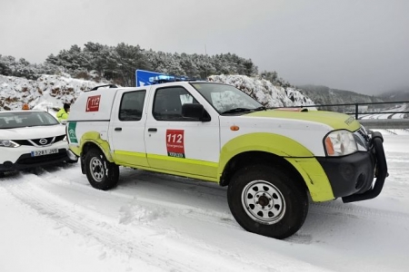 Imagen de archivo de un vehículo del Servicio de Emergencias 112 Andalucía (JUNTA DE ANDALUCÍA) 