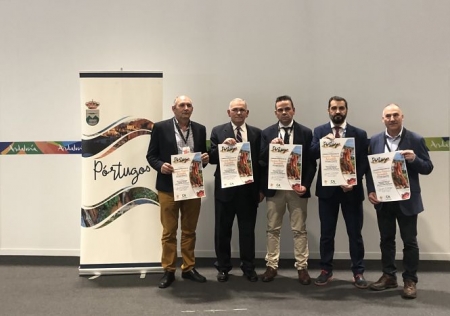 Acto institucional de la presentación en Fitur 2020 de la campaña Siente Pórtugos, primer Pueblo Mágico accesible de España (LA CIUDAD ACCESIBLE)