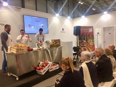 La gastronomía granadina ha estado presente en Fitur (Diputación)