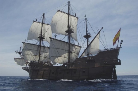 Imagen del `Galeón Andalucía` (FUNDACIÓN NAO VICTORIA)