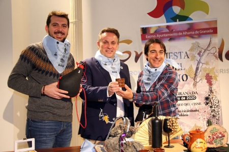 Presentación de la fiesta del vino de Alhama de Granada (DIPUTACIÓN) 