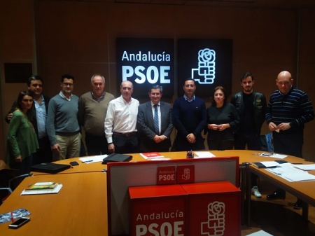 Reunión de José Entrena con organizaciones agrícolas (PSOE)
