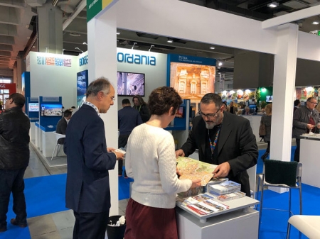 Stand de DIputación en el BIT de Milán (DIPUTACIÓN)