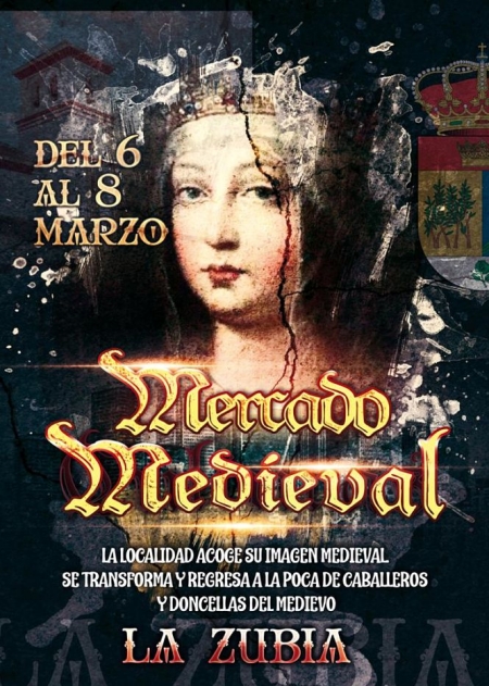 Cartel de la Feria Medieval de La Zubia