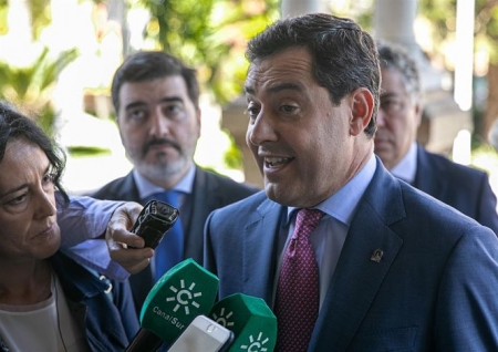 Juanma Moreno, Presidente de la Junta de Andalucia (JESÚS PRIETO / EUROPA PRESS)