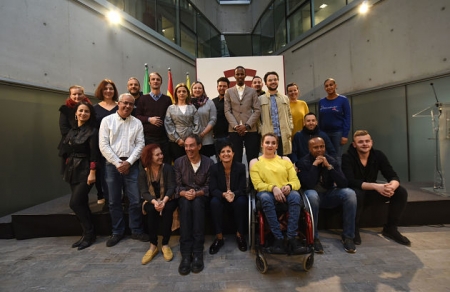 Trabajadores sociales europeos que han visitado Diputación (R. MARTÍNEZ / DIPGRA)