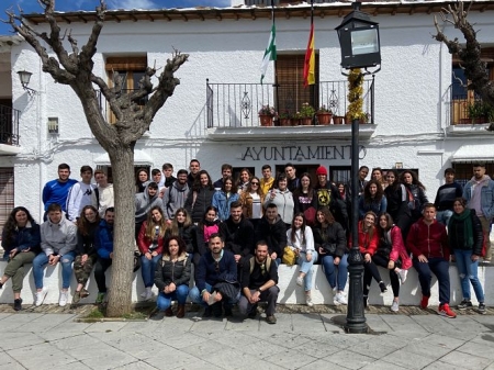 Alumnos participantes en la práctica (BUBIÓN DESTINO SLOW) 