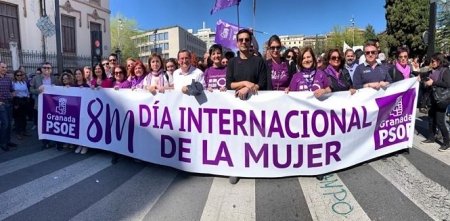 PSOE en la manifestación del 8M (PSOE) 