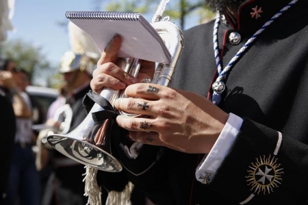 Imagen de la Semana Santa de 2019 (ÁLEX CÁMARA / EUROPA PRESS)